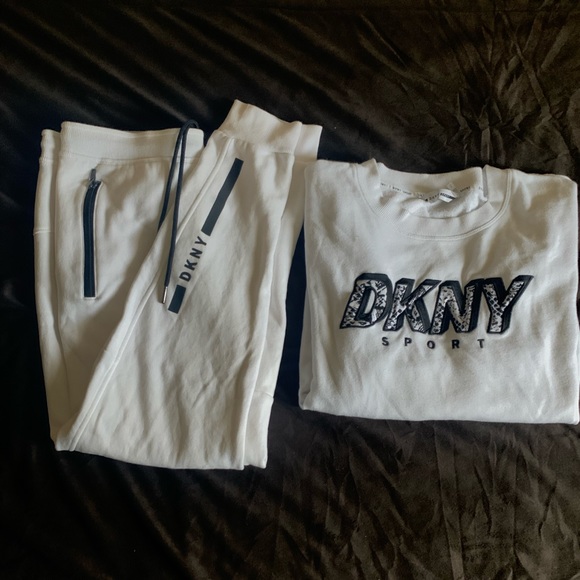 BUNDLE - DKNY track set - white / black - Picture 1 of 3